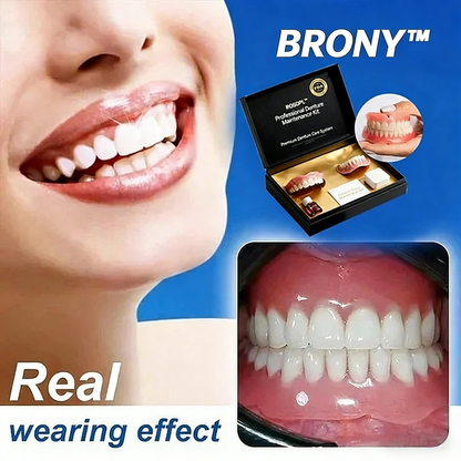 🔥🔥🔥Ends Today: 70% OFF!🦷Pryxo™  Custom-Fit Full Functional Dentures Make you more confident