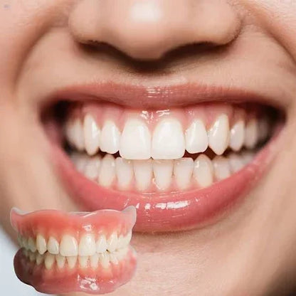 🔥🔥🔥Ends Today: 70% OFF!🦷Pryxo™  Custom-Fit Full Functional Dentures Make you more confident
