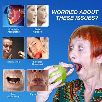 💖Ends Today: 75% OFF! ⏰Pryxo™  Medical Full Denture with Strong Suctiond Custom-Fit Full Functional Dentures🦷Obtain American Dental Association (ADA) Certification
