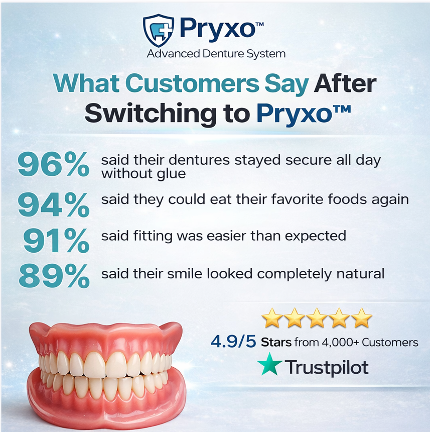 70% off! ⏰Pryxo™ Complete Dentures-Free shipping