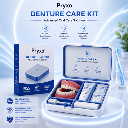 70% off! ⏰Pryxo™ Complete Dentures-Free shipping