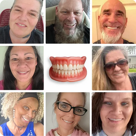 🔥🔥🔥Ends Today: 70% OFF!🦷Pryxo™  Custom-Fit Full Functional Dentures Make you more confident